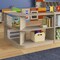 Flash Furniture Bright Beginnings Commercial Grade 2 Tier Wooden Classroom Open Corner Storage Unit, Safe MK-KE24046-GG - alternate 6